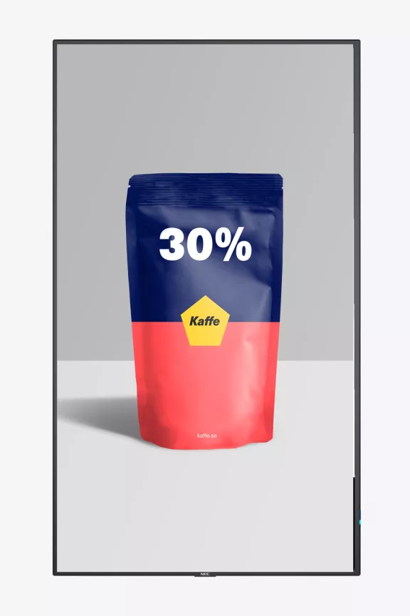 Digital skiltning til butik
